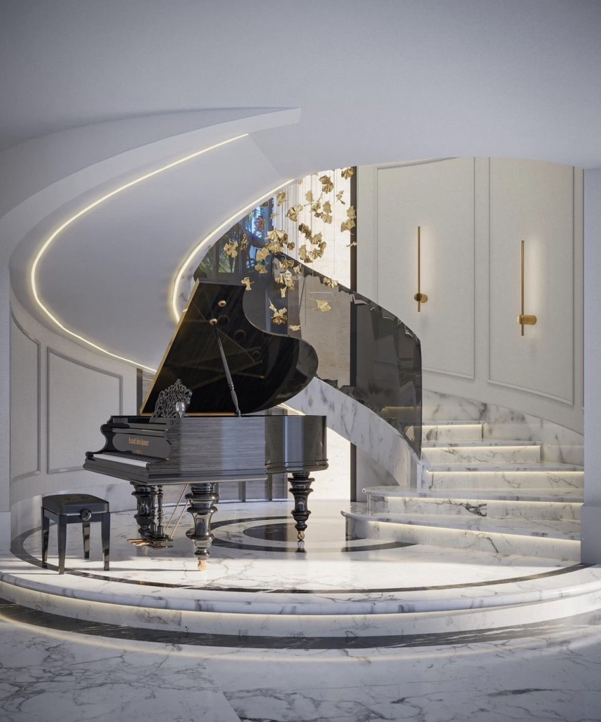 Catellani & Smith-Gold Moon Chandelier